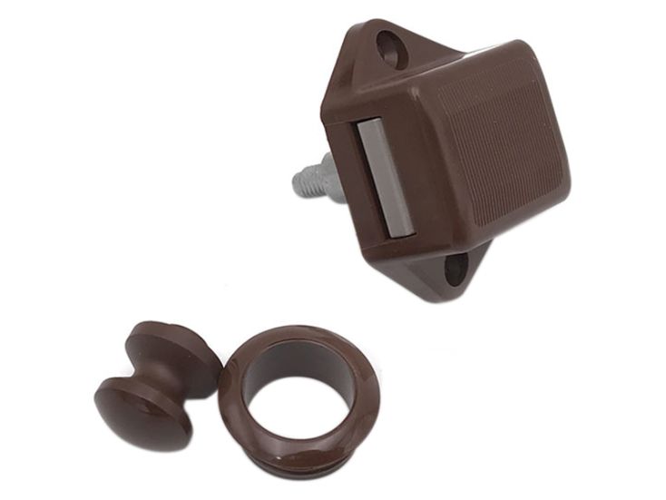 Obelink mini push-lock set - Brown