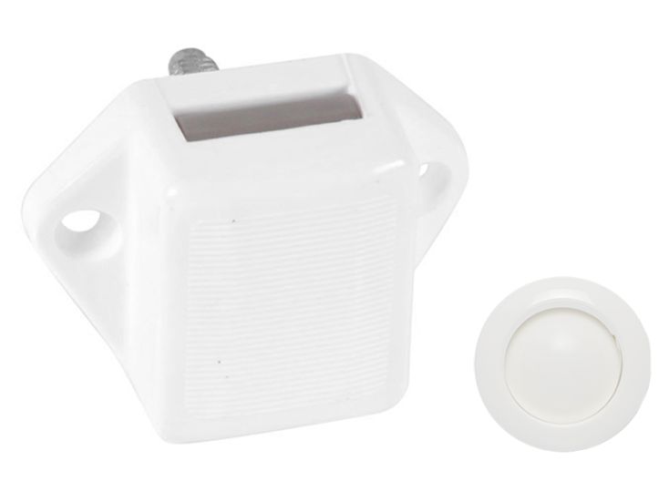 Obelink mini push-lock set - White