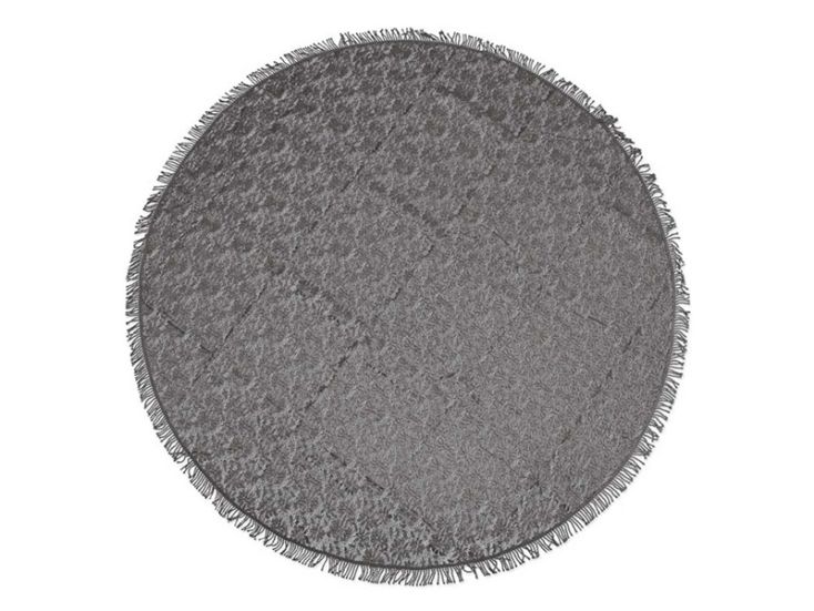 Unique Living foam Ø160 tafelkleed - Grey