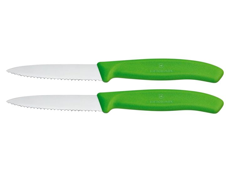 Victorinox Swiss Classic gekartelde schilmesjes set - Green