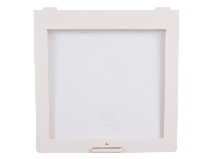 Frame met vliegenhor - White