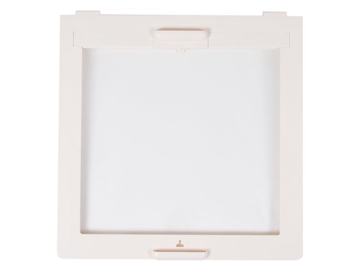 Frame met vliegenhor en verduistering - White