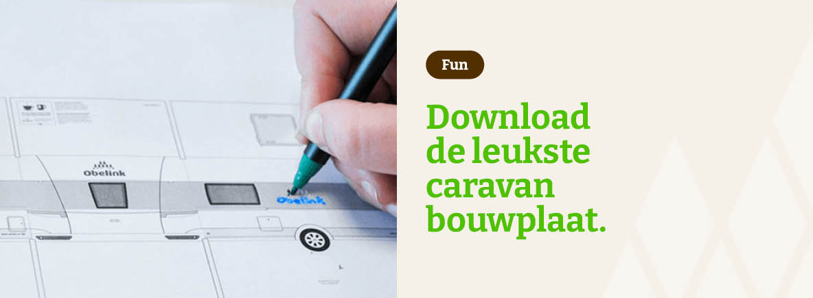 Caravan bouwplaat