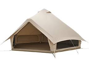 Nieuw: de Sahara Easy Air Bell tent.