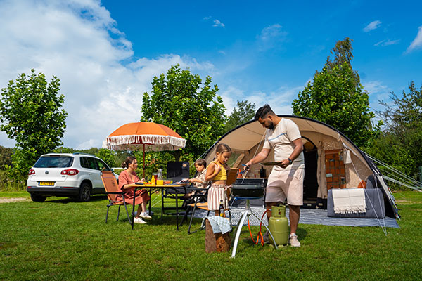 koken op de camping met kinderen